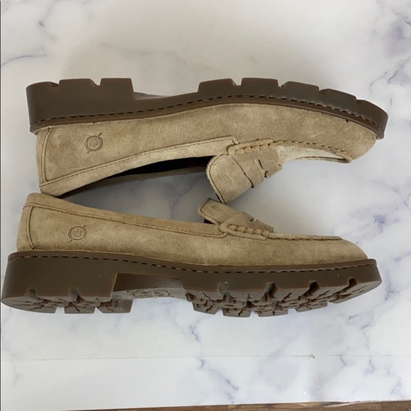 Born Curlew Taupe Suede Penny Loafer 7.5 🌿 - Picture 8 of 8